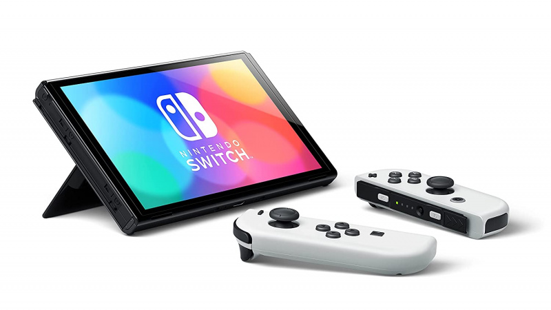 Nintendo Switch 遊戲主機(OLED款式) 64GB [白色]