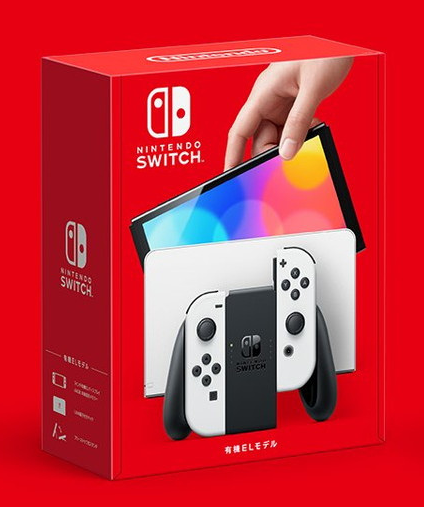 Nintendo Switch OLED 遊戲主機 [白色] [$99加購特選遊戲]