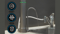 【AbsolutePure A1 直飲濾水器】4 層過瀘、螢幕顯示水質健康