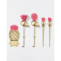 tarte Let’s Flamingle Brush Set 粉紅鶴與菠蘿主題化妝掃套裝5件裝